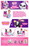 PETS ALIVE - Sombrero Conejito Mágico Electrónico. Con Sorpresas y Fiesta de Confetti  ¡Agita la Varita y Descubre más de 20 Sorpresas Mágicas con tu Nuevo Asistente! - details 0