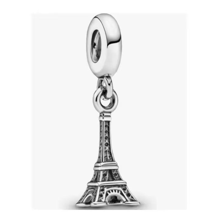 Charm de Plata de Ley con diseño de DOT de referencia de Pandora(Solo dije, Cadena no incluida) - 1