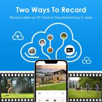 Cámara IP Mini Exterior WiFi 5MP Impermeable Con Audio Bidireccional Y Visión Nocturna HD Para Seguridad Del Hogar Control Remoto a Través De Tuya - details 9