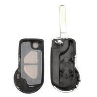 Carcasa De Llave De Coche Jingyuqin Remota 2B Plegable Para Citroen DS3 Cubierta De Fob Con Hoja De Acero Inoxidable Material ABS+Metal - details 4