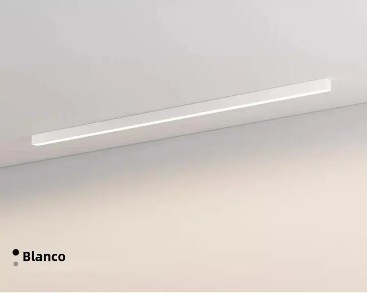 Luz Lineal LED De Aluminio 53cm Instalación Superficial Iluminación De Techo De Alta CRI Luz De Destacado Para Interior Moderna Para Dormitorio Comedor Baño - 1