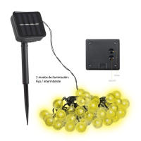 ORION91 Guirnaldas Solares Luz Cálida 300 Luces 42 Metros IP65 Nine&One - Pack de 6 - details 2