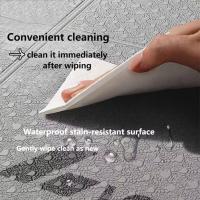 1 Pcs Alfombra De Yoga Plegable Antideslizante Espuma Gruesa Para Ejercicio En Casa Material De Seda Tamaño 183cm*61cm Espesor 5mm - details 2