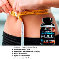 LIFE PRO NUTRITION THERMO FULL 90 CAPS - Potente QuemaGrasas Totalmente Natural - Efecto Termogénico - Con Estimulantes - details 3