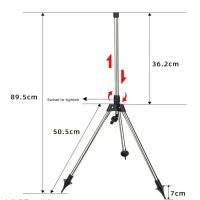 Riega 360 Grados Con Trípode Magnum Set De Riego Automático Para Jardín Y Paisajismo Herramienta De Riego Metálica - details 8
