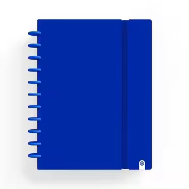 BLOC A4 CARCHIVO INGENIOX FOAM – 80 HOJAS – CUADRÍCULA 5x5 – TAPA FOAM AZUL – HOJAS EXTRAÍBLES - 1