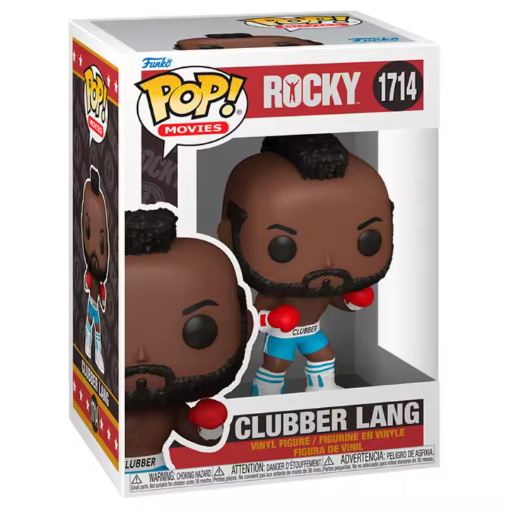 Figura Pop Rocky Balboa Clubber Lang-Figura de Vinilo Coleccionable - Idea de Regalo- Mercancia Oficial - Juguetes para Niños y Adultos - Movies Fans - Muñeco para Coleccionistas y Exposición - 1