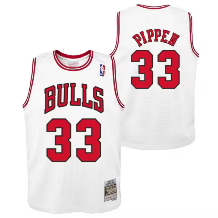 Camiseta Scottie Pippen Chicago Bulls Swingman Junior - Mitchell & Ness 1997-98 - Home - 1