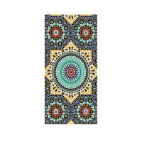 Toalla de Playa y Piscina Grande 90 x 170 cm - Estampado de Mandala - Uso Diario o Regalo - Toalla de Secado Rápido Poliéster - details 3