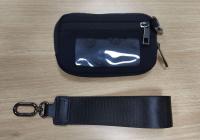 Monedero pequeño de nailon impermeable con llavero y tarjetero multifunción para mujer - details 6