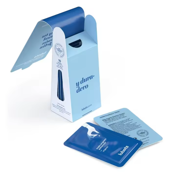 LUBETS INTIMO POTENCIADOR SEXUAL MASCULINO 10 MONONODOSIS ECOLOGICO - 1