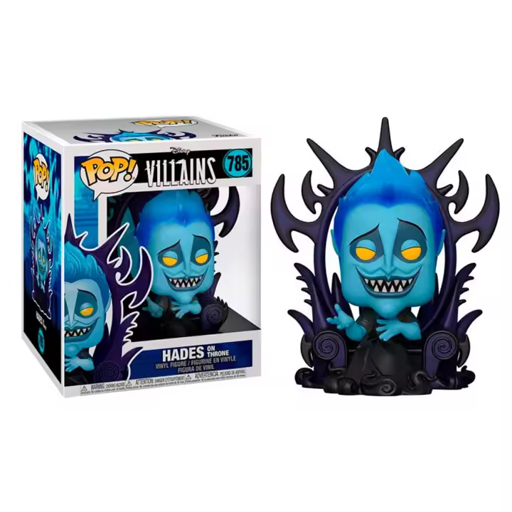Funko Hades en trono throne Hercules villano Deluxe 785 Disney Pop Vinyl - 1