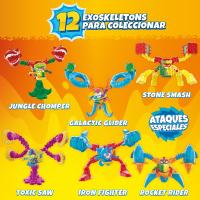 SUPERTHINGS Serie Mutant Battle – Contiene 6 Exoskeletons de la Serie Mutant Battle. Cada Caja Contiene 1 Exoskeleton + 1 SuperThing + 1 Checklist. Compatibles con SuperThings y Kids - details 3