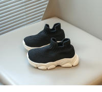 Zapatillas Casuales Para Niños Y Niñas Algodón Elástico Transpirables Zapatos Slip-on Para Otoño Moda Nueva Tallas 21-30 - details 12