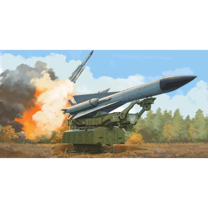 TROMPETER 09550 RUSO 5V28 DE 5P72 LANZADOR SAM-5 GAMMON 1/35 - 1
