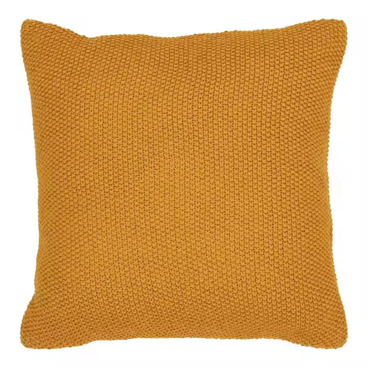 Almohada Decorativa Santos, Algodón Rereciclado, Naranja, 1x45x45 cm - 1