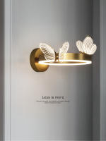 Lámpara De Pared LED Mariposa Para Iluminación Interior Decorativa Para Sala De Estar Y Dormitorio Luz Nocturna De Mesa - details 0
