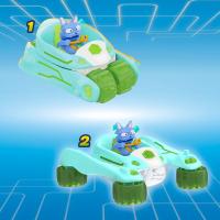 METAZELLS Scooter Drone Azul + Figura Personaje Howly + 1 Carta, Vehículo se transforma en Dron, Juguete Regalo para Niños y Niñas +3 Años - details 2