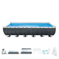 Piscina desmontable rectangular Ultra XTR Frame INTEX 549x274x132 + depuradora - details 2