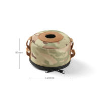 Cubierta De Tanque De Combustible Portátil Propano Y Butano Protector Ventilado Para Accesorios De Estufa Al Aire Libre Material De Plástico - details 6