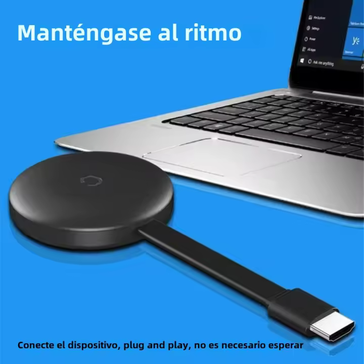 Dongle De Mirado De Pantalla WiFi Inalámbrico 5G/2.4G 1080P HD Para TV G12 Sticker Compatible Con HDMI Para Chromecast 4K HD Medio De Reproducción De Medios MOV - 1