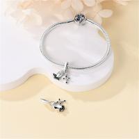Encanto De Cruz Corona Virgen María En Plata De Ley 925 Para Pulseras Pandora Joyería Fina Para Mujer Regalo Irregular - details 12