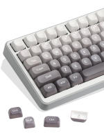 Nuevo Set De Keycaps MOA Gradient Grey PBT 134 Teclas Para Teclados Con Switches Cherry Gateron MX 5-lados Sublimación - details 7