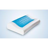 ARISE SHOP-Almohada ortopédica para el cuello, cojín de espuma viscoelástica + almohadilla de Gel, núcleo interno y funda de almohada transpirable, almohada de salud Cervical para enfermería,50X30X10CM - details 1