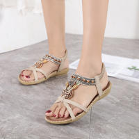 Sandalias Mujer,Verano,Plana,Comodas,Bohemio,Casual,Adecuado para ir de compras y pasear en verano. - details 5