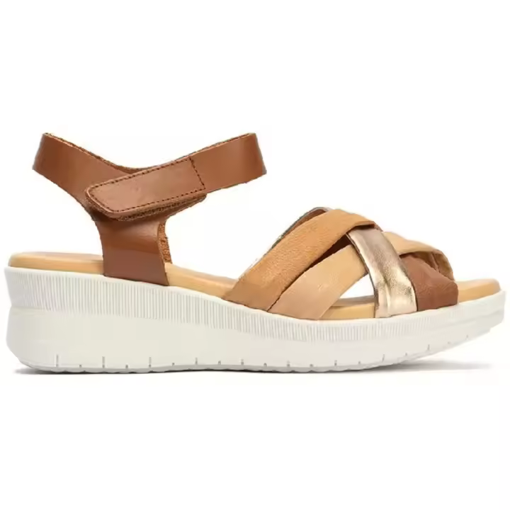 Sandalias Pitillos 5540 para mujer en color marron - 1