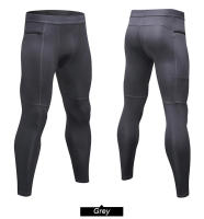 Pantalones deportivos ajustados para hombre, pantalones de chándal transpirables de secado rápido, pantalones de cintura elástica, mallas para entrenamiento, Fitness, trotar, pantalones de gimnasio para hombre - details 15