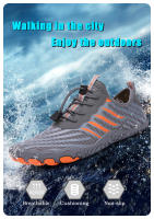 Zapatos Aéreos De Agua EOCENE Para Hombres Y Mujeres Deporte Natación Escalada Paseo Ciclismo Senderismo Antideslizantes Respirables Talla True - details 3