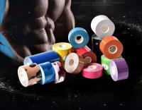 Parche Muscular De Rodilla Protector De Músculo Alivio Del Dolor Banda Elástica Recuperación Deportiva Cinta De Estiramiento Para Gimnasio Fitness Tenis Correr Unisex - details 0