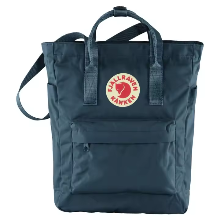 Mochila Azul Oscuro Fjallraven Kånken Totepack Navy Ligera y Versátil - 1