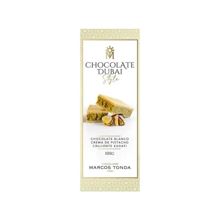 Chocolate Dubai  Blanco –  (100 g c/u)