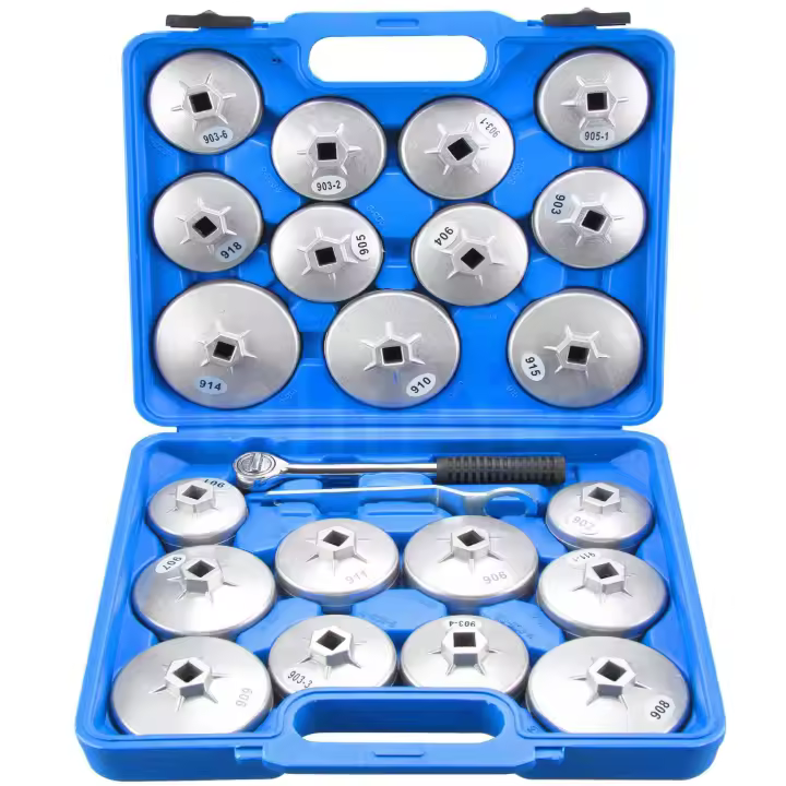 JOMAFA Juego De Llaves Aluminio Para Filtros 23 Piezas - 10516 - 1