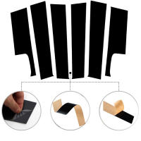 Pegatinas De Estilo Cromado Para Ventanas Y Puertas De Coche Negro/Ceniza Adecuadas Para Jeep Compass 2007-2017 Accesorios De Coche - details 3