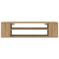 Mueble de TV de Pared vidaXL en Roble Artisan de 100x30x26,5 cm - details 4