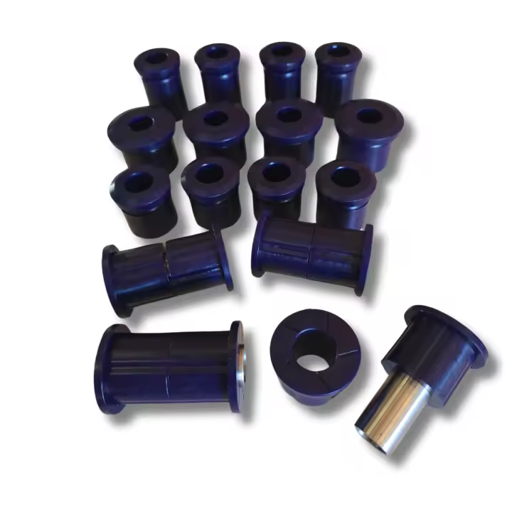 Kit completo 16 Silentblocks de Poliuretano compatibles con Nissan Patrol 160 y 260 todos los motores rd28 rd28t sd33 td27 - 1