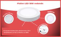 Banner - Plafon LED redondo Luz Blanca