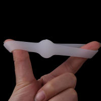 2Pcs Alivio Del Dolor De Pies Gel Pillow Separadores De Dedos Silicona Inodoros Corrección De Valgus Hallux Alineación De Silicona Para Uñas Bunion - details 3
