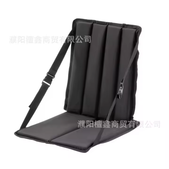 Asiento de estadio portátil, ligero, multifuncional, plegable, impermeable, para exteriores, para playa, pesca, cojín - 1