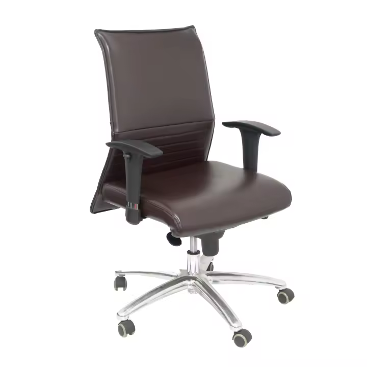 Piqueras Y Crespo Sillón Albacete Ergonómico Similpiel Chocolate 160 Kg - 1