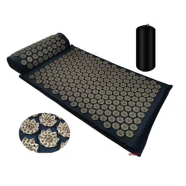 Massager Mat Shakti Mat Massage Yoga Mat Acupressure Relieve Stress Back Body Pain Spike Mat Acupuncture Massage Cushion  Yoga & Pilates Blocks - 1