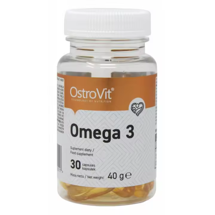 Omega 3/ 30 cápsulas /Bienestar/ Suplementos/ Grasas saludables/ Omega 3 Ostrovit/ Olympus Sport Nutricion - 1