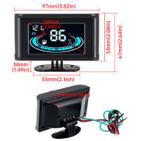 Sensor De Nivel De Combustible AD 100-500MM 0-190ohm 2IN1 Medidor De Nivel De Combustible Con Alarma Pantalla LCD Para Coche Camión - details 1