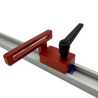 Bloque De Limitador De Miter Para Carpintería De Madera Aluminio Conjunto De Herramientas Manuales Bloque De Stop Para Rieles De Miter Y Tablas De Sábanas - details 36