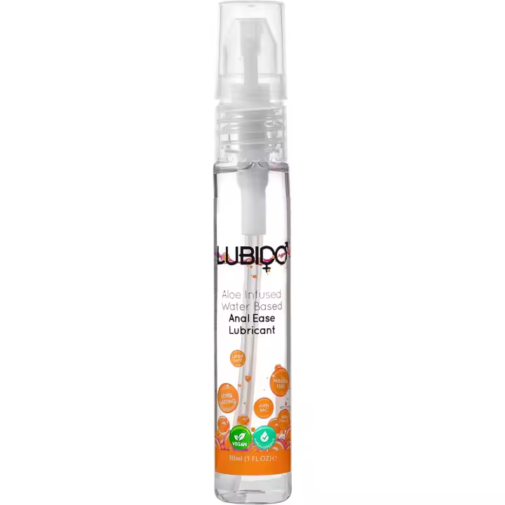 Lubido Lubricante Íntimo Anal 30ml – Con Cafeína y Aloe, Extra Deslizante y Estimulante | El Secreto de Bolsillo para el Placer Sin Aviso en este Verano de Orgullo - 1