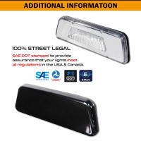 Luces De Marca Lateral LED Amarillas Super Brillantes Para Ruedas Delanteras De Camiones Kenworth T680 T700 T880 Y Peterbilt 567 Luz De Señalización De Parada Y Cambio De Carril - details 5