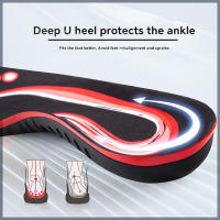 Pareja De Insoles Premium Para Pies Absorción De Golpes PU Gel Transpirable Cómodo Ligero Absorbe La Sudoración Pads Para Zapatos - details 7